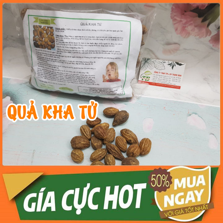Quả kha tử khô 100g loại cao cấp - đông y thanh bình