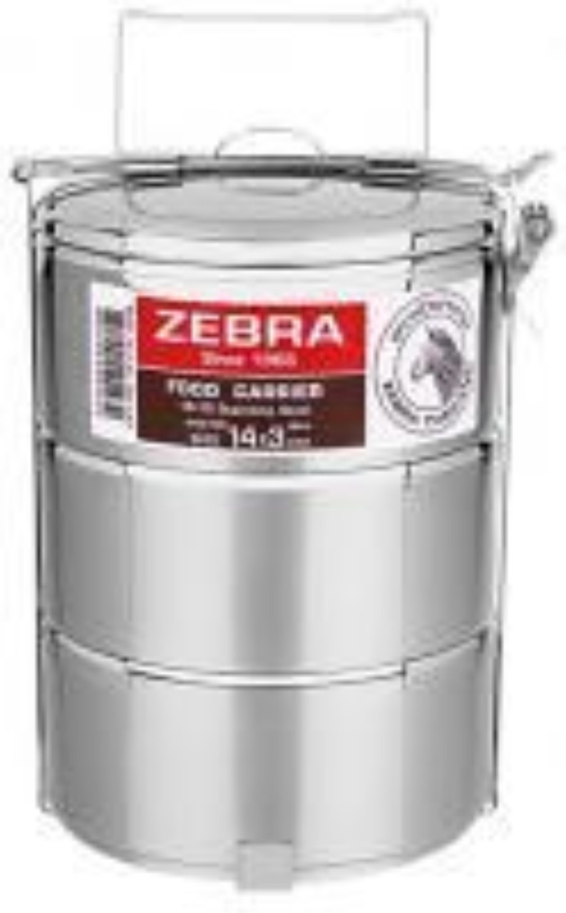 [HCM]CAMEN INOX ZEBRA 14CM 3 NGĂN - 150143