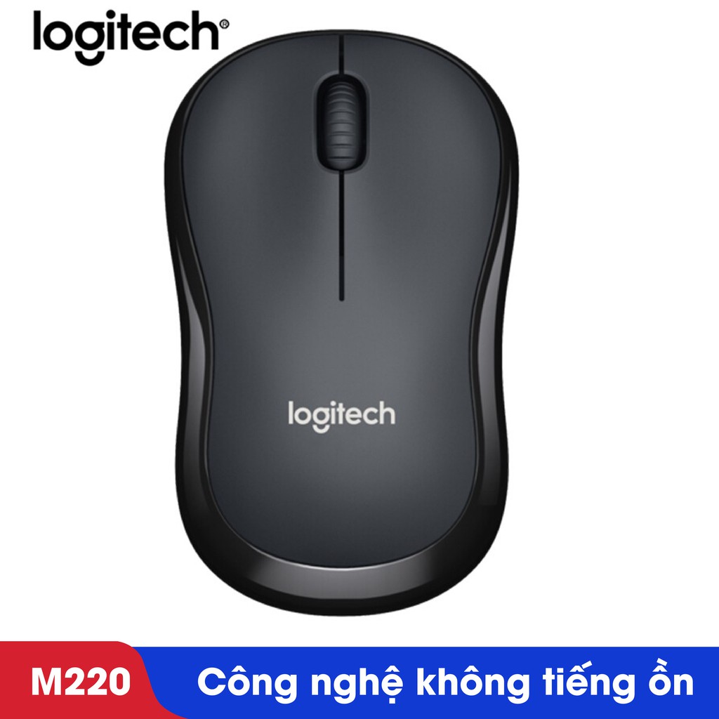 Chuột không dây logitech m220 không tiếng ồn