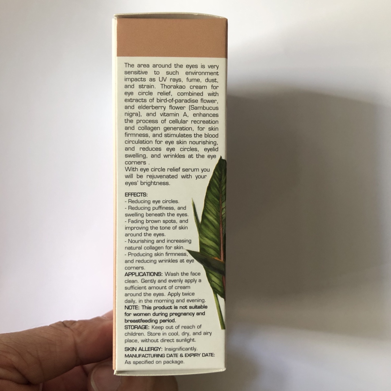 SERUM GIẢM THÂM QUẦNG MẮT 10 G THORAKAO