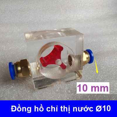 Đồng hồ chỉ thị nước làm mát động cơ Spindle M8,M10