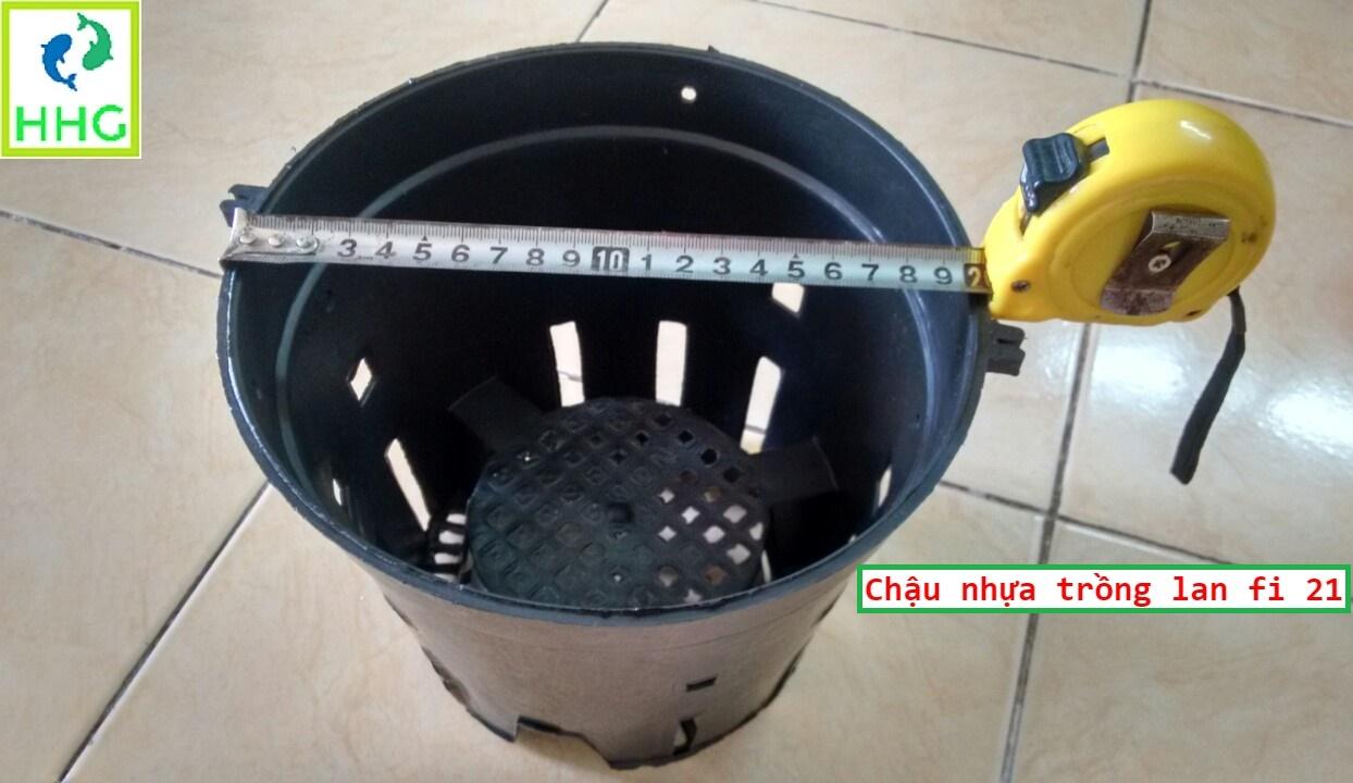 10 chậu nhựa trồng lan fi 21 - đường kính 21cm!!!