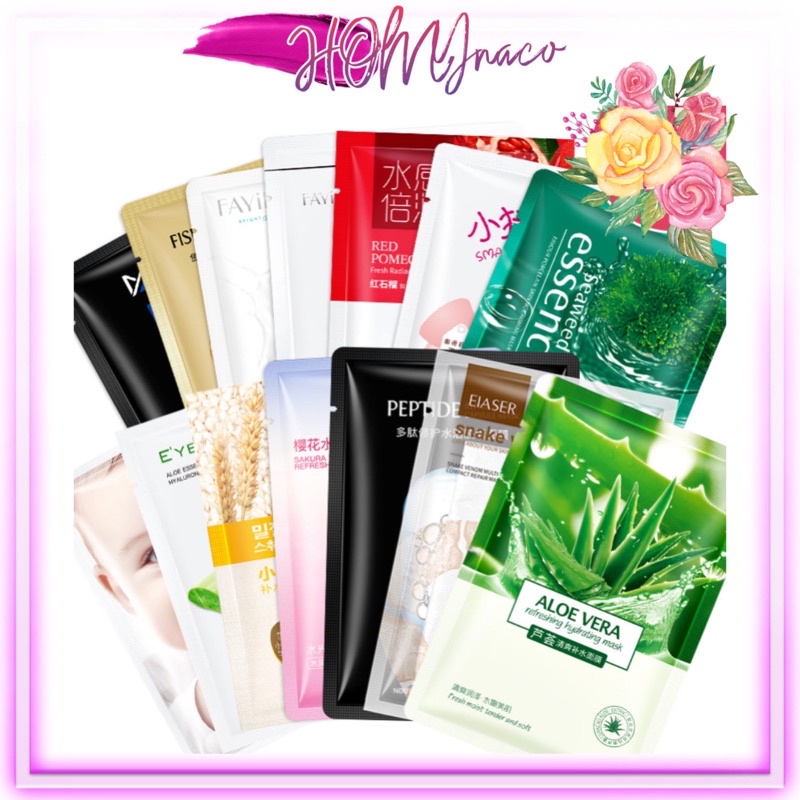 Set 1 miếng mặt nạ Bất Kì - Combo 1 mask nội địa Trung