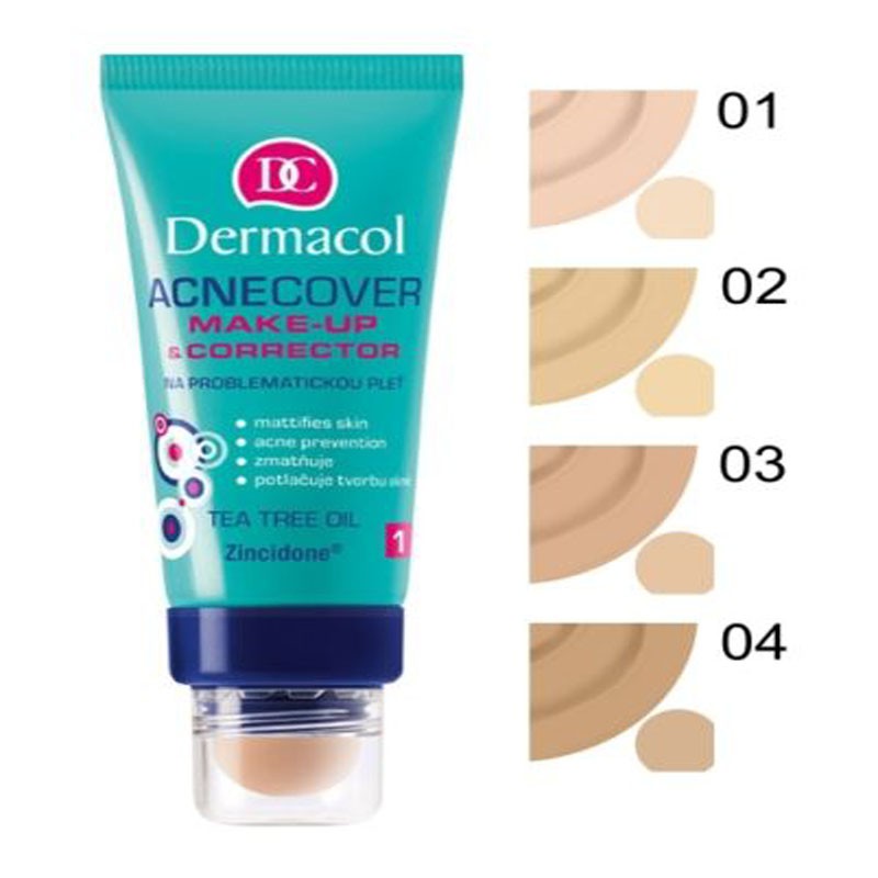 Kem Nền Cho Da Mụn Dermacol Acnecover Make-Up With Corrector 30g