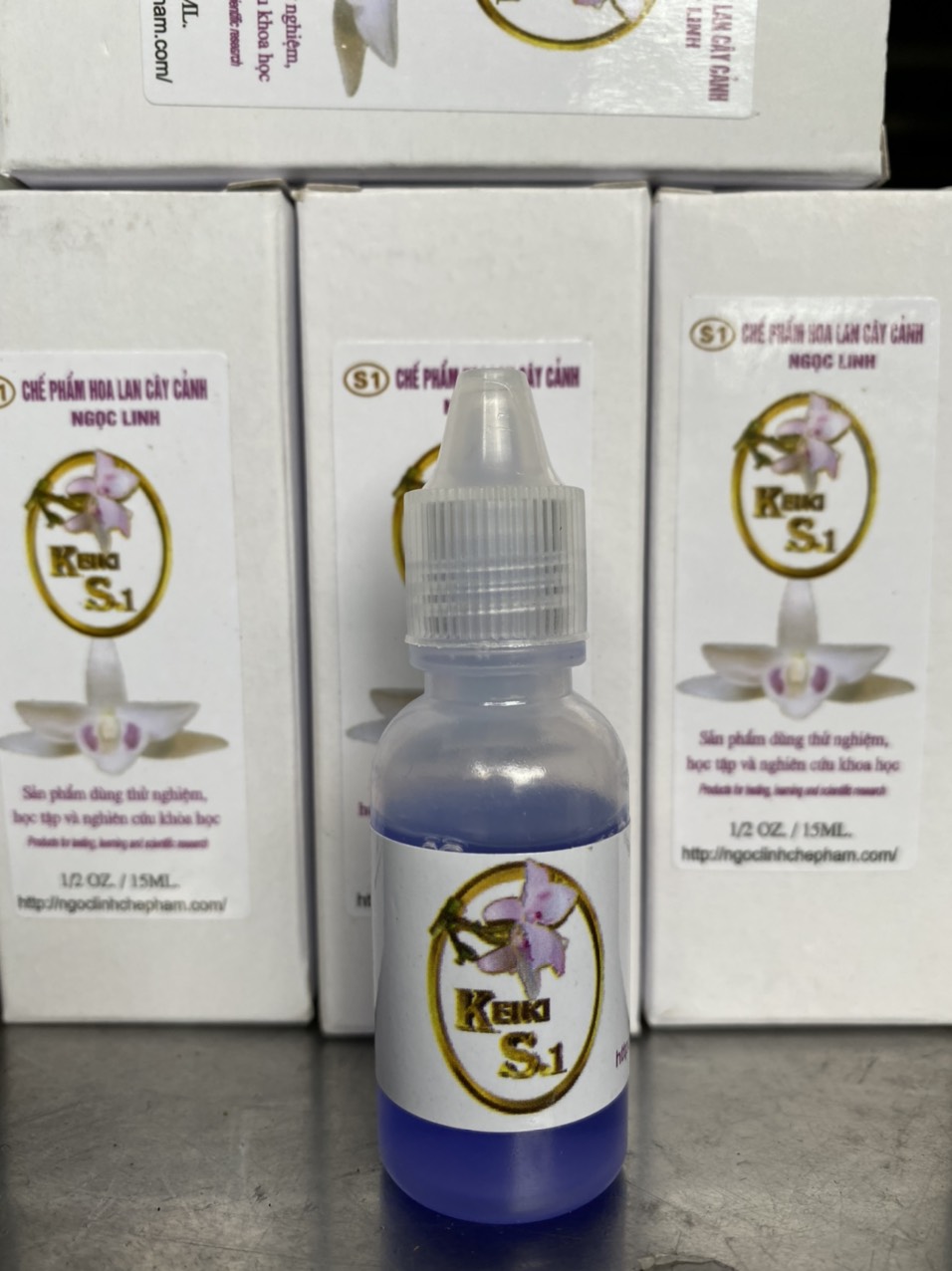 Kích Keiki cuống hoa Ngọc Linh chai 15ml - Kích mầm kích hoa đầu ngọn Hoa Phong Lan