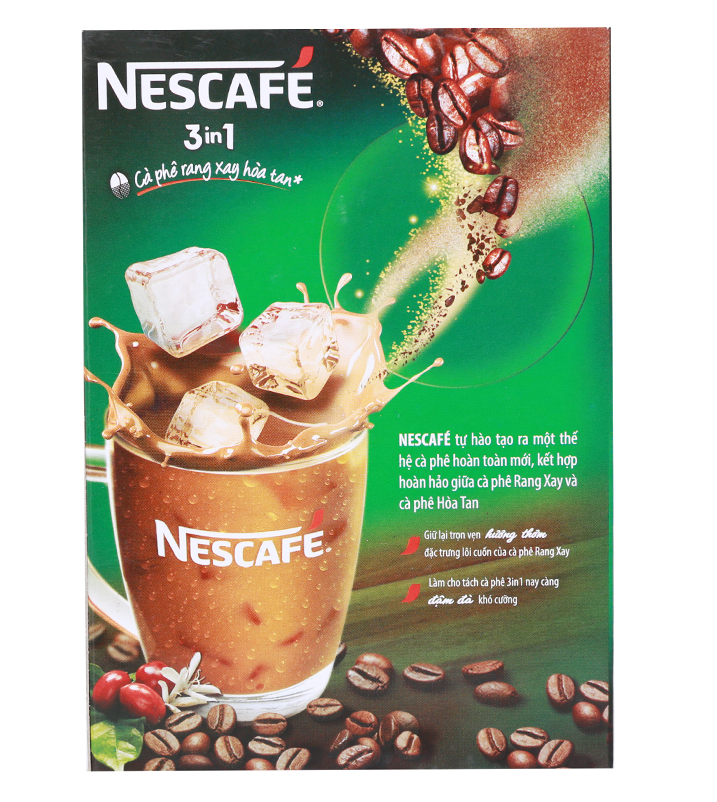 Cà phê sữa NesCafé 3 in 1 đậm vị cà phê 340g