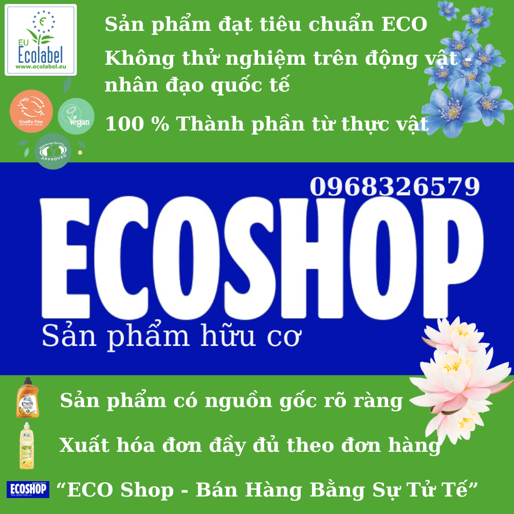 Nước rửa chén bát đậm đặc hữu cơ Earth Choice - 1 Lít - NK Úc