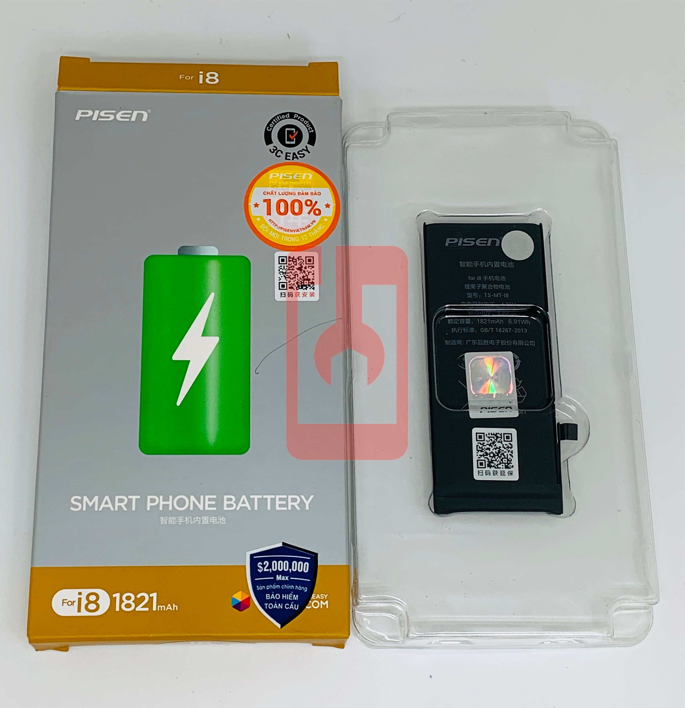 Pin Pisenn IP 8 VIỆT NAM