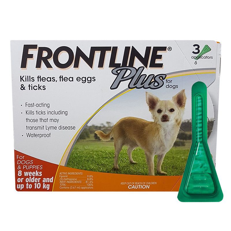 Thuốc Nhỏ Gáy  Ve Rận Frontline Plus Cho chó (< 10KG)
