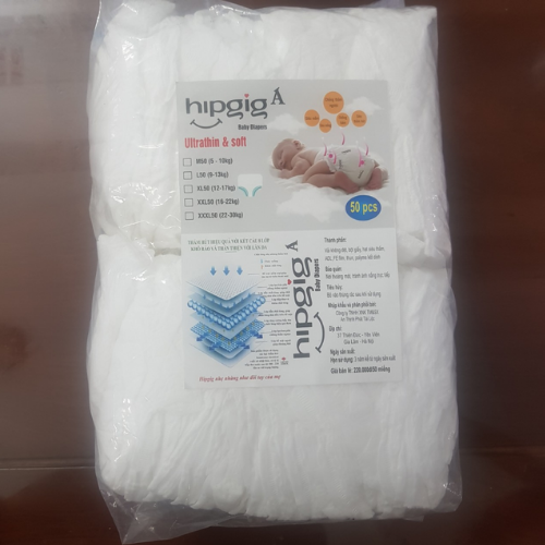 Combo 100c Bỉm Hipgig A loại 1