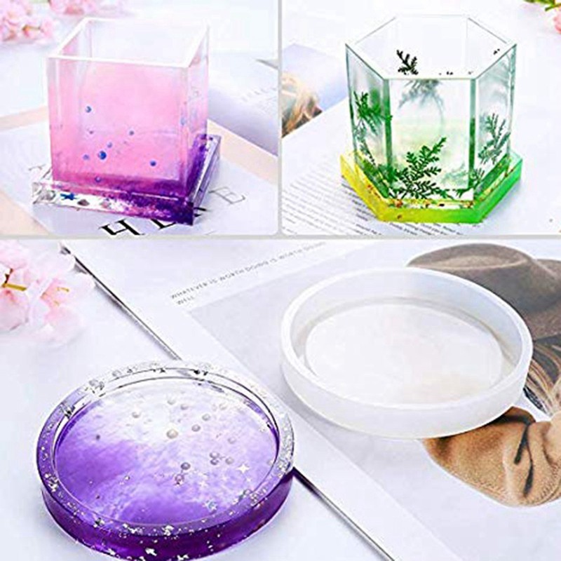 Khuôn Silicone Đổ Resin Làm Lót Ly - Trường Thịnh Sài Gòn