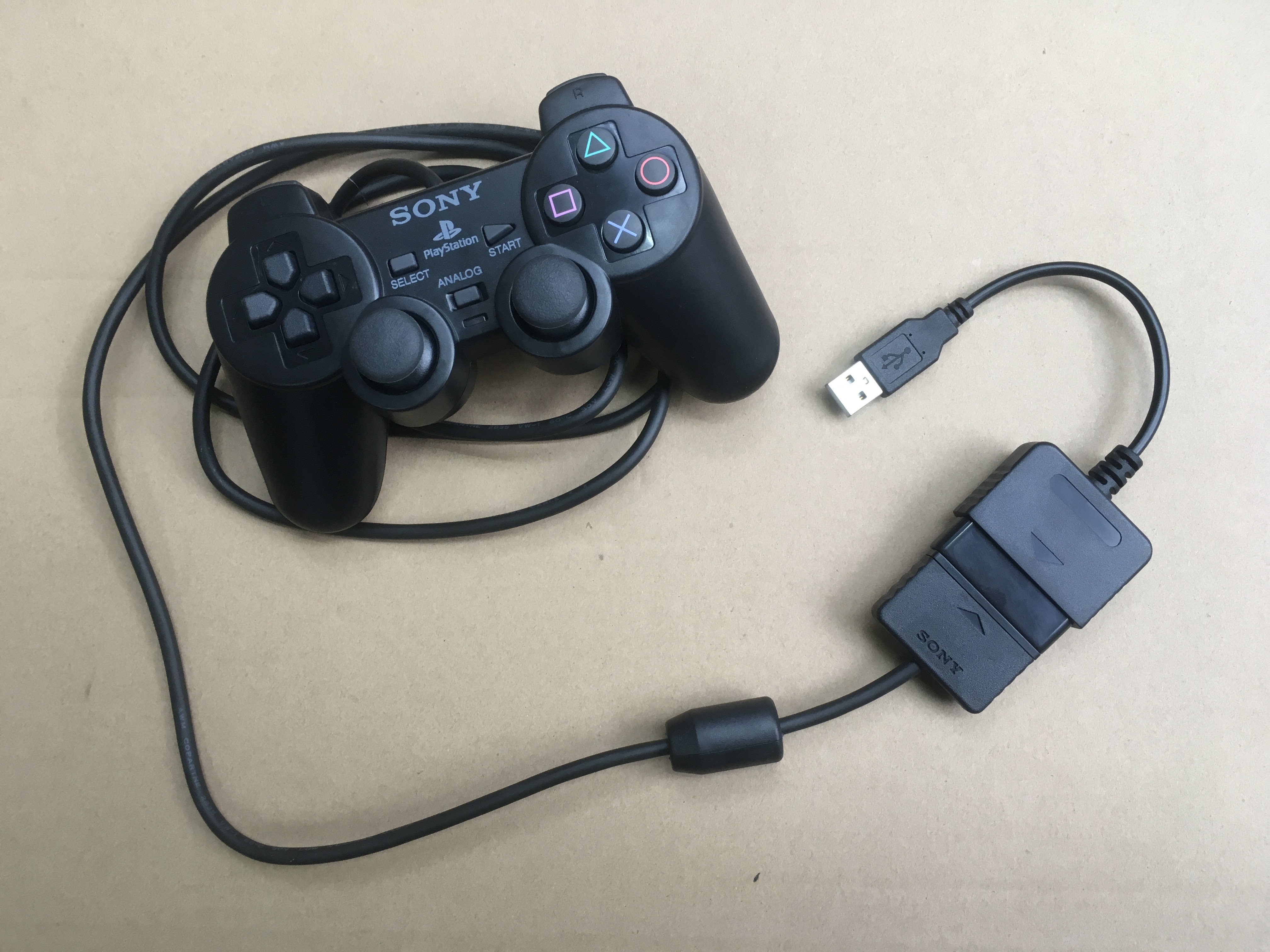 Cổng Chuyển Đổi USB Để Dùng Tay Cầm PS2 Trên PS3 PC