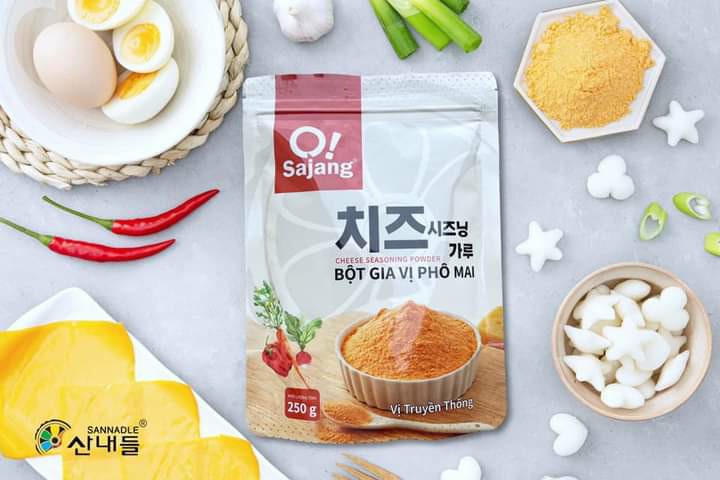 Bột Phô Mai Cheese Gói 250g_Monhi_Food