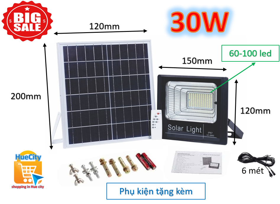 Đèn led năng lượng mặt trời Solar Light