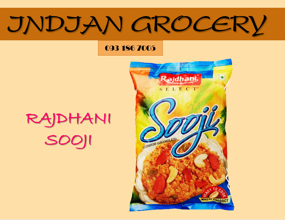 BỘT MÌ - SOOJI RAJHANI 500 GAM (expiry date: 08/2024)