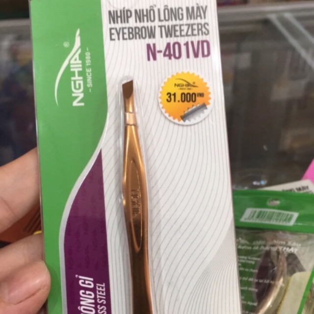 Nhíp Nghĩa N401 Thép không Gỉ
