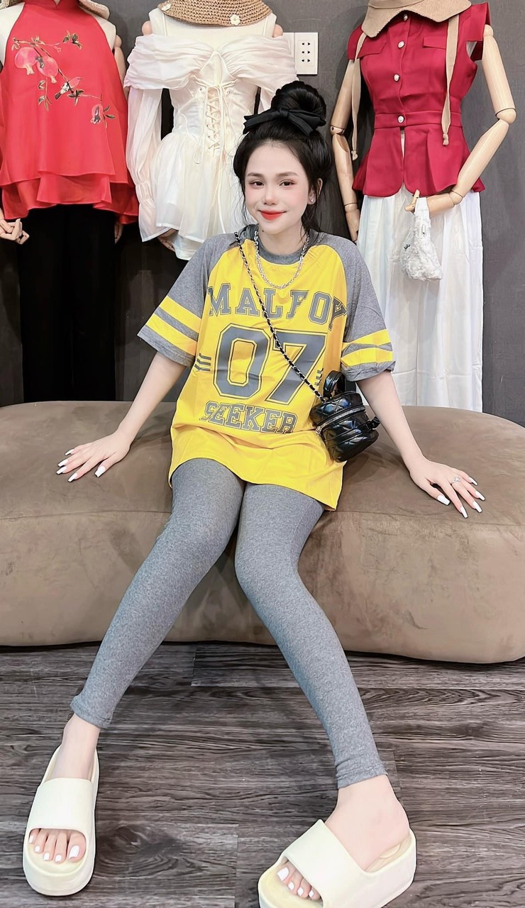 Đồ bộ bigsize, SET BỘ DÀI THUN TĂM BIGSIZE IN 07