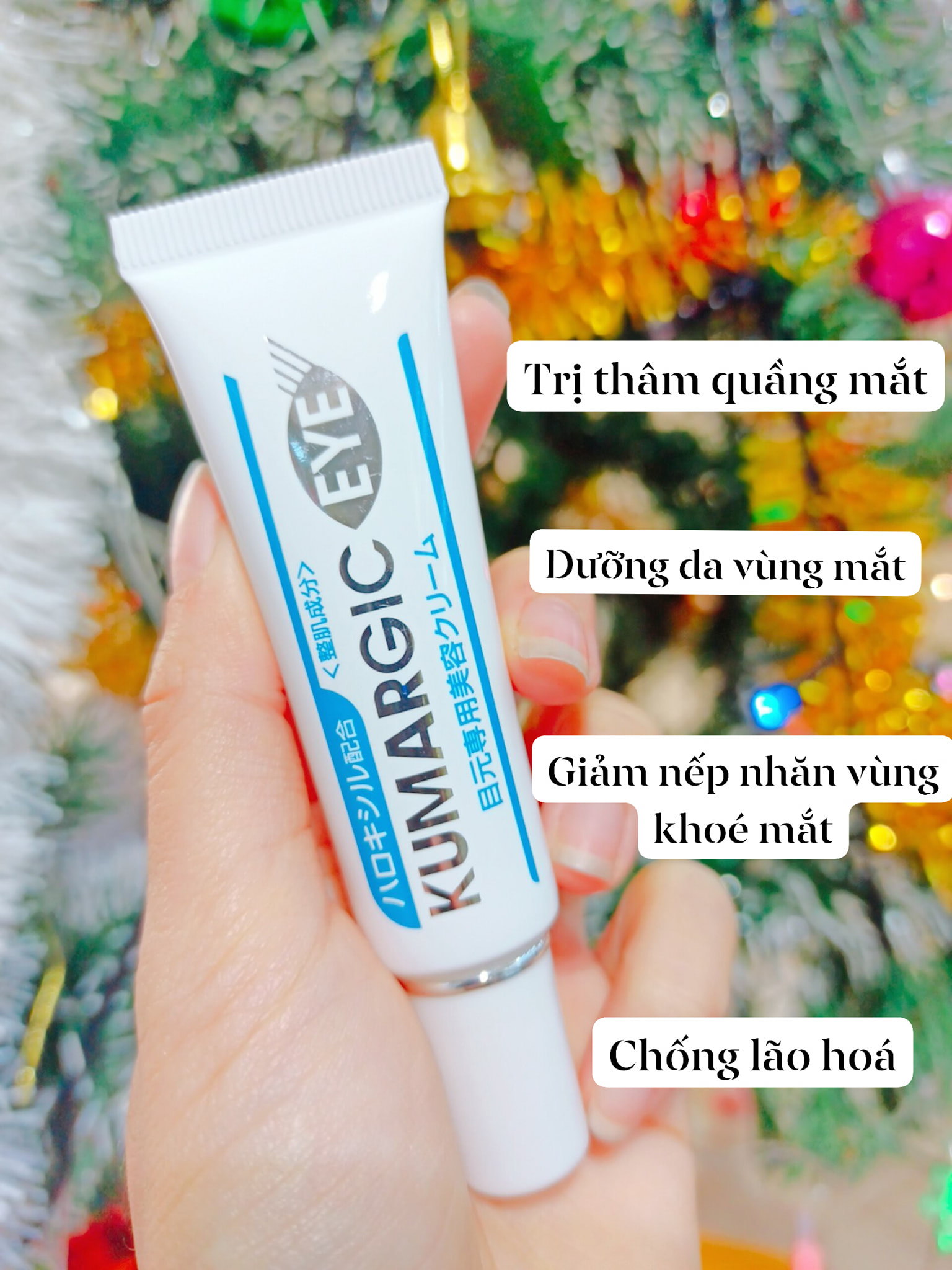 KEM DƯỠNG DA MẮT & TRỊ THÂM MẮT KUMAGIC
