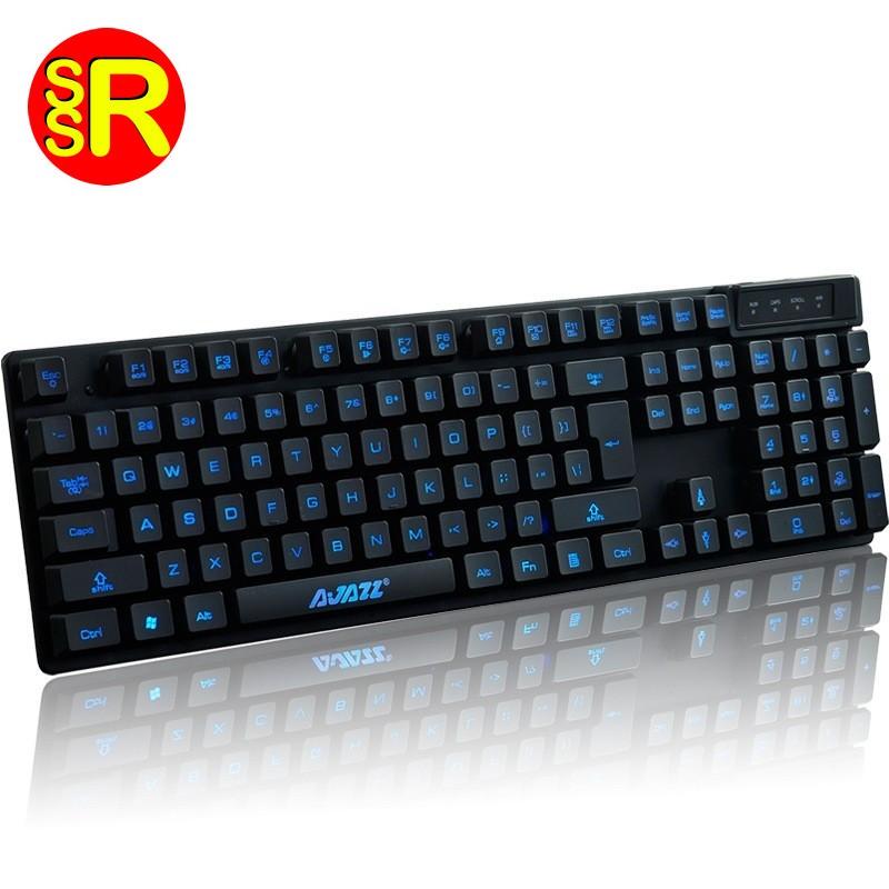 Bàn phím game giả cơ Ajazz Cyborg Soldier I (led 3 màu)