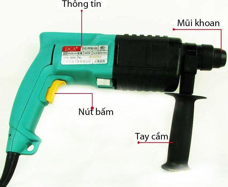 [HCM]MÁY KHOAN ĐỘNG LỰC AZC03-20