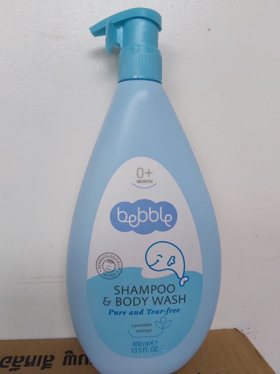 Sữa Tắm Gội Cho Trẻ Sơ Sinh Bebble 400ml