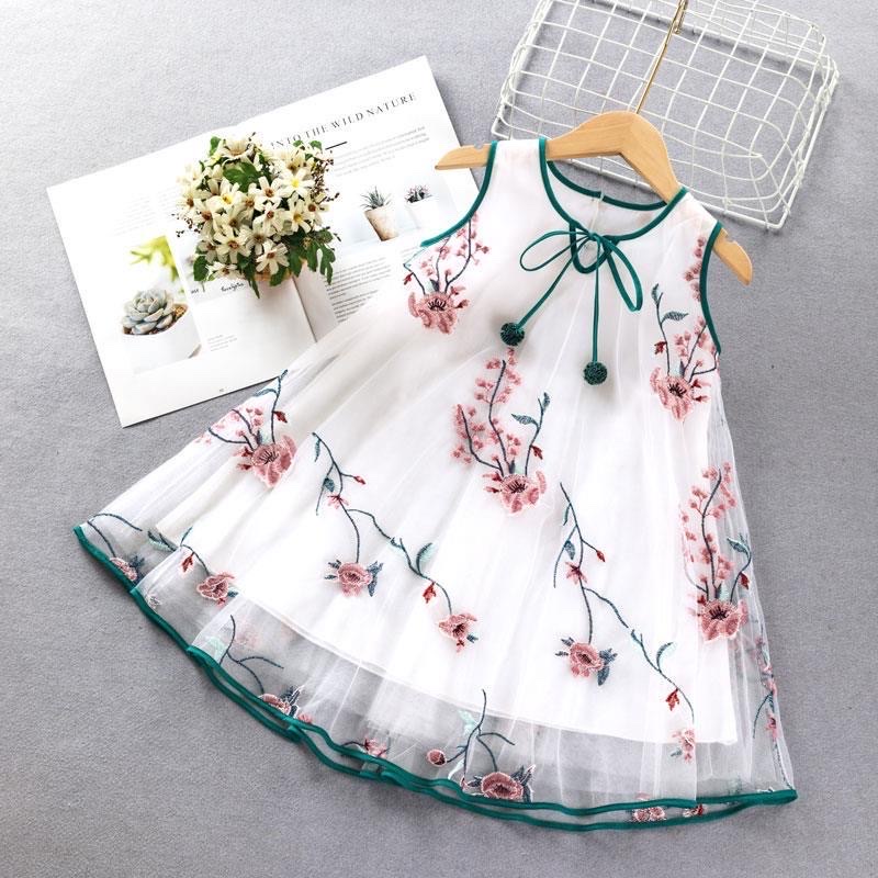 Váy Ren Sát Nách Cho Bé Gái (12-27Kg) (N00524)