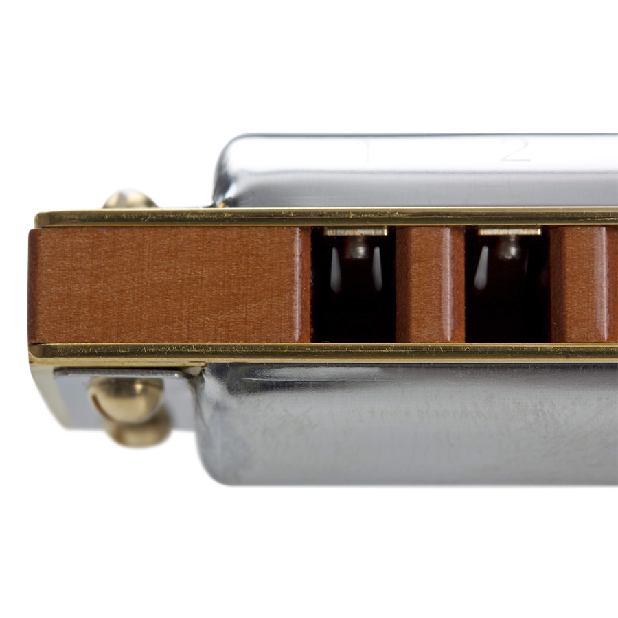 Kèn harmonica Marineband Deluxe M200505(Key E) (Bạc)