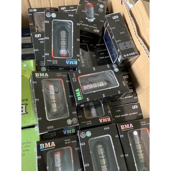 Bóng led bi cầu Dream BMA pha trắng cos vàng