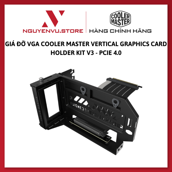 VGA Cooler Master vertical graphics card holder kit V3 - PCIe 4.0-Original