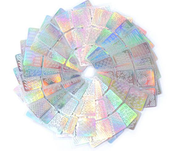 Set 10 Khuôn In Móng , Khuôn Vẽ Móng