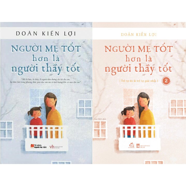 Sách - combo 2 tập người mẹ tốt hơn là người thầy tốt tập - doãn kiến lợi