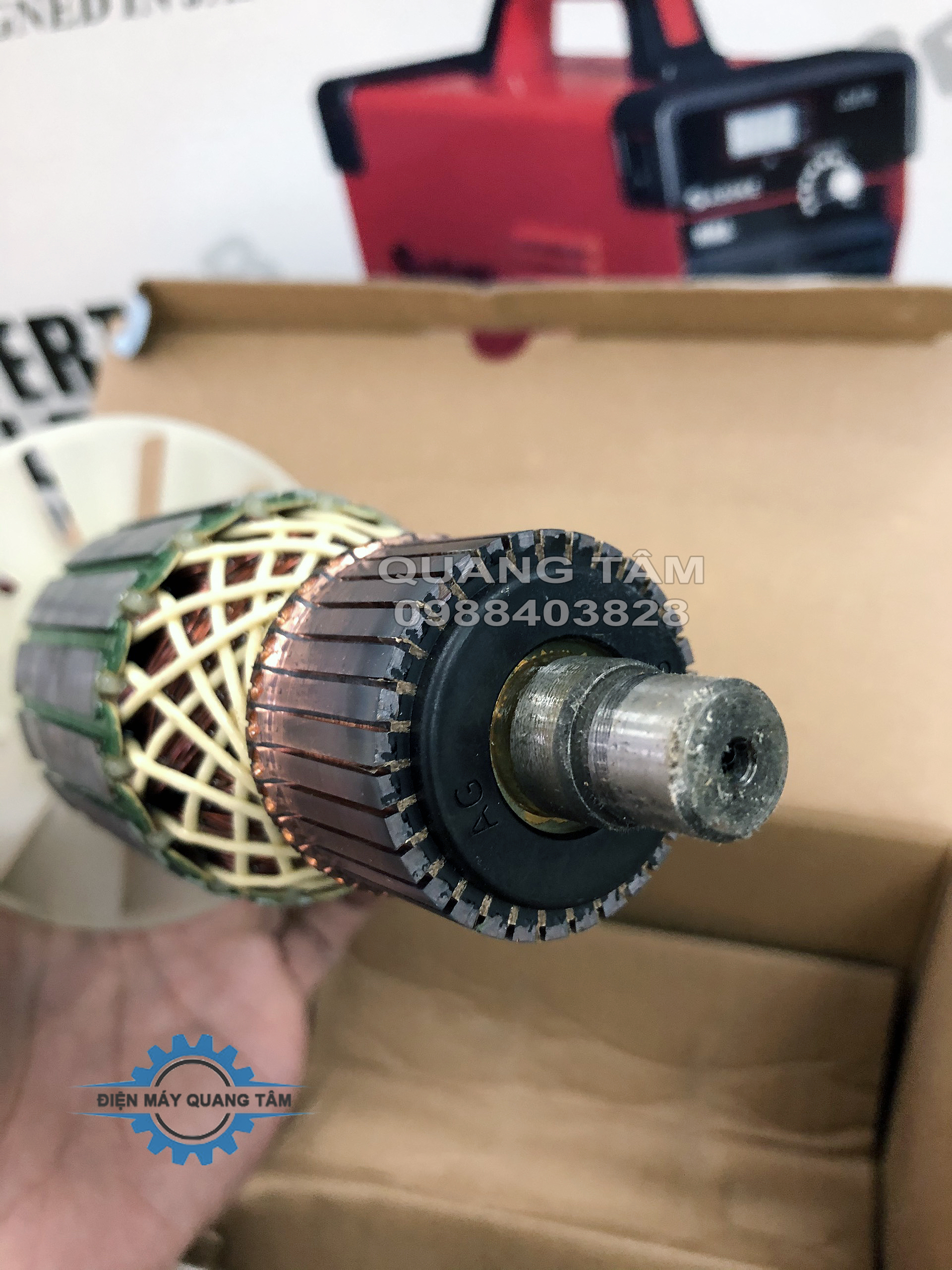 Rotor (Roto - Rô) DCA 9 Răng lắp Máy Đục Bê Tông dòng PH65 và PH95 [Chính Hãng]