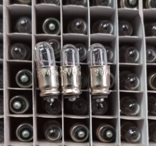 BÓNG ĐÈN SỢI ĐỐT MG6 28V 40MA