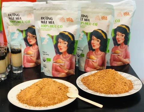 [HÀNG CHÍNH HÃNG] Đường mật mía hữu cơ Hoa Nắng 500g