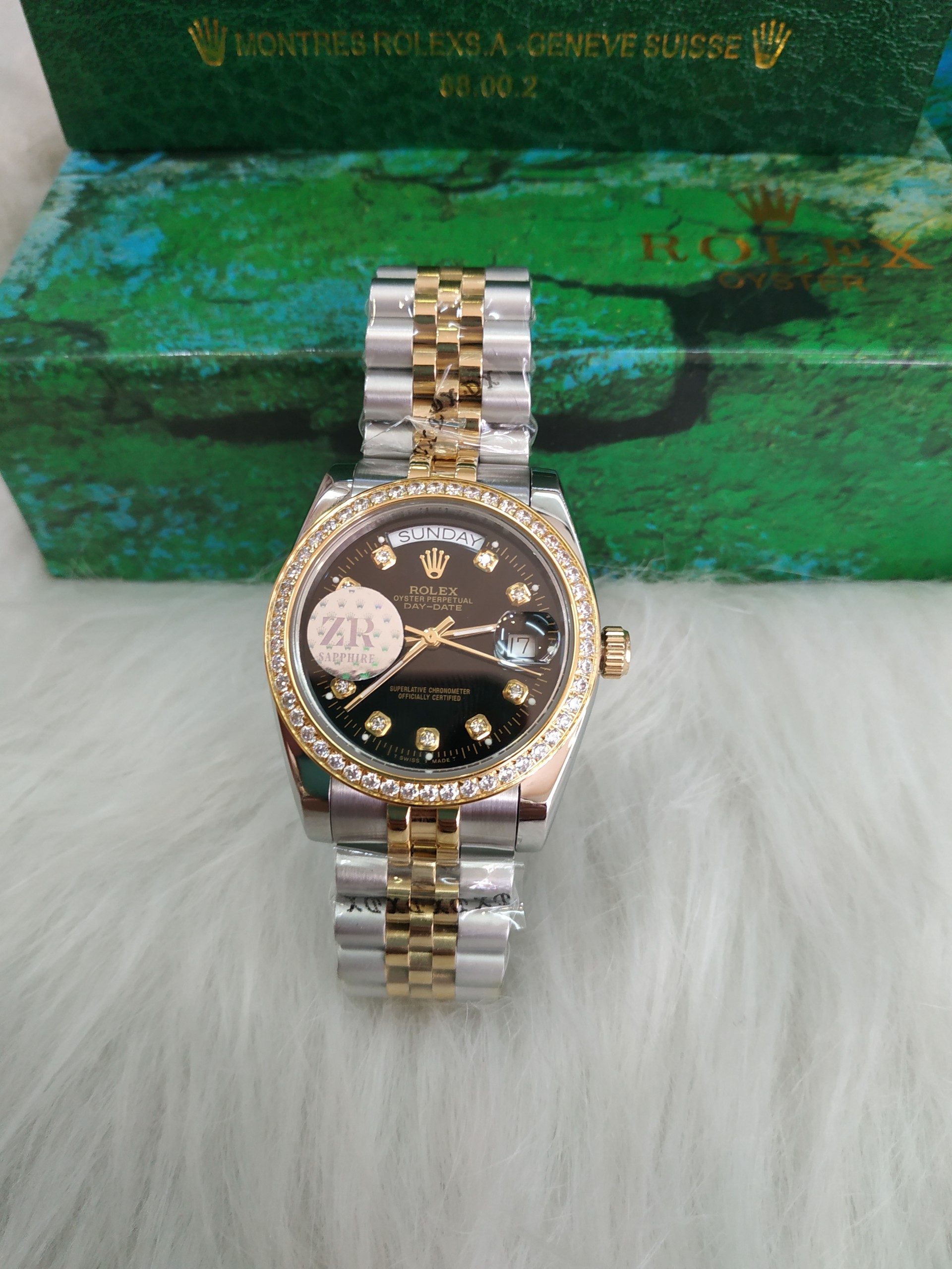 { ĐỒNG HỒ BẢO TÍN SHOP SỊN } Đồng Hồ Nam Automatic Số Kim Cương + Thẻ Bảo Hành