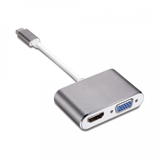 Cáp Chuyển Type-C ra HDMI và VGA