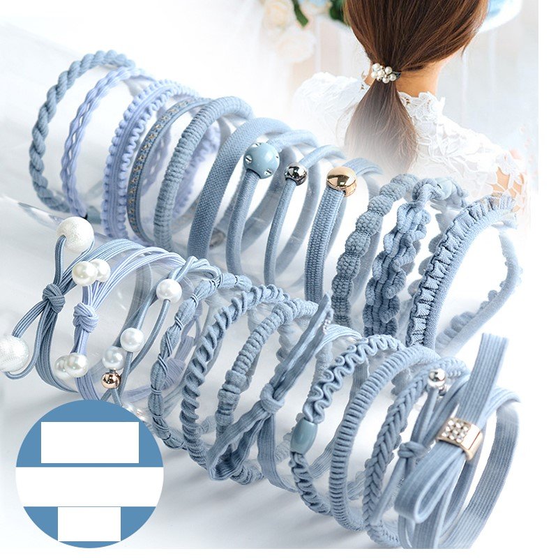 hộp 12 dây cột tóc hàn quốc cực xinh