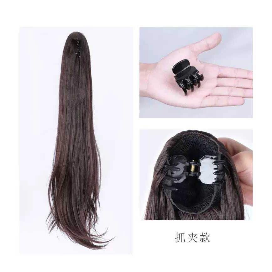 TÓC GIẢ NGOẠM THẲNG