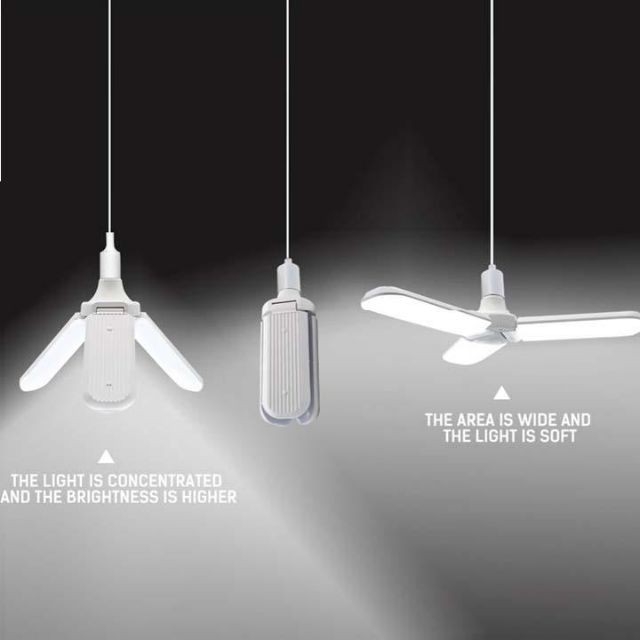 Bóng đèn led 65W 4 cánh hình quạt siêu sáng