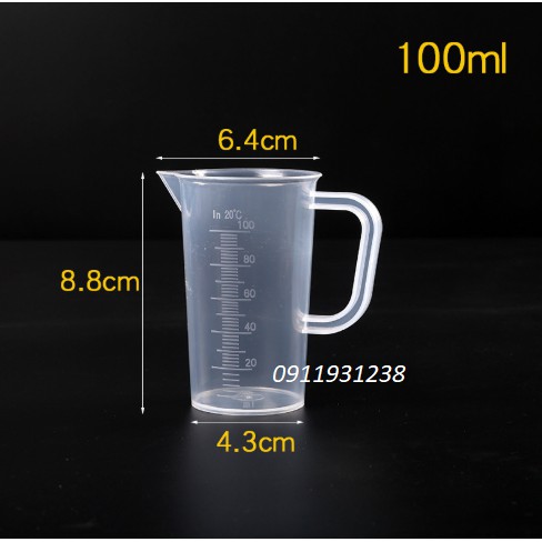 Ca Đong Định Lượng 100Ml Có Quai