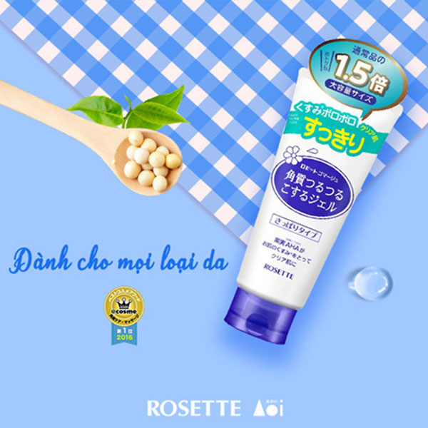 [HÀNG CHÍNH HÃNG] Tẩy Tế Bào Chết Cho Da Mặt Rosette – NỘI ĐỊA NHẬT