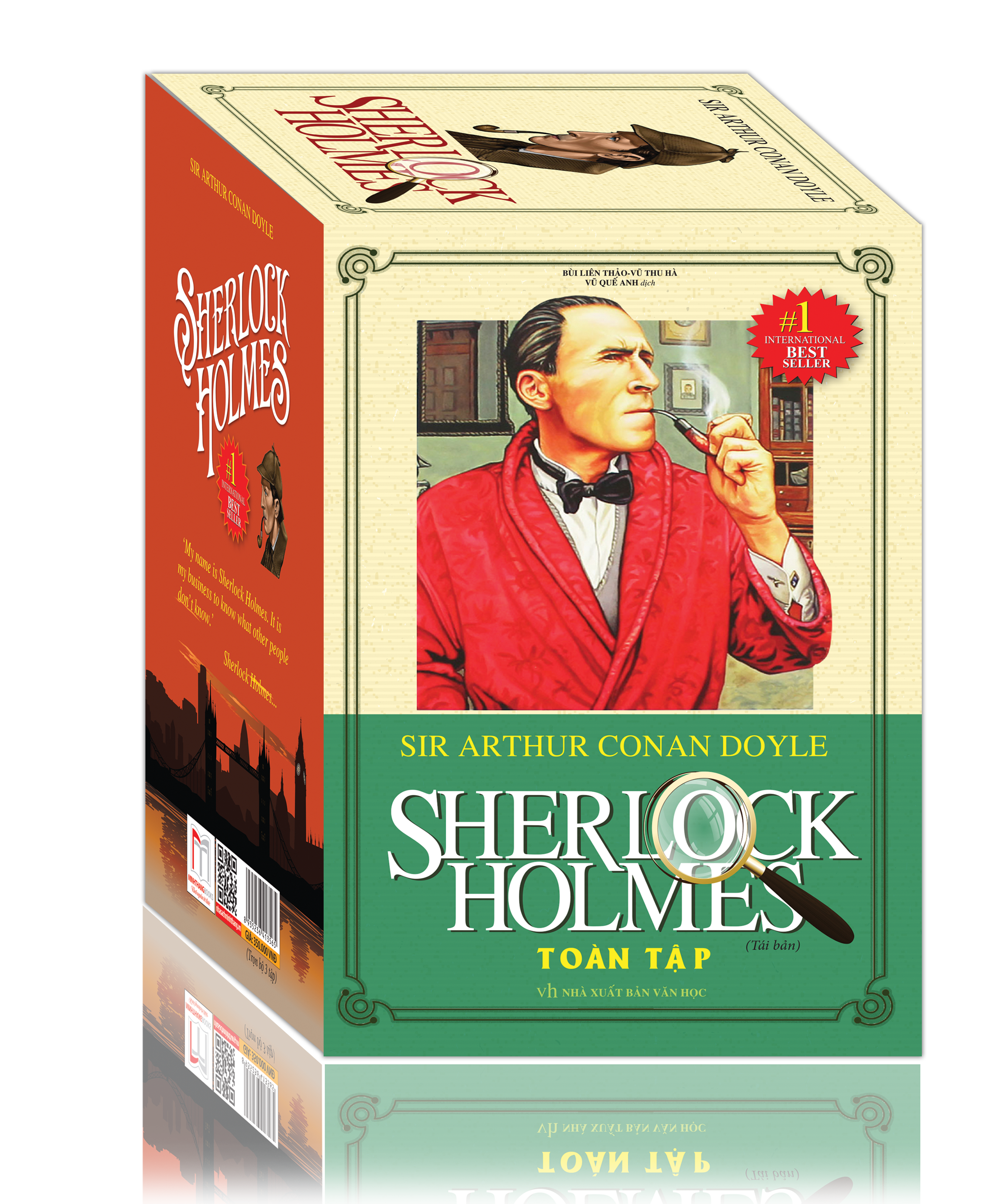 Fahasa - Sherlock Holmes Toàn Tập (Hộp 3 Tập - Tái Bản)