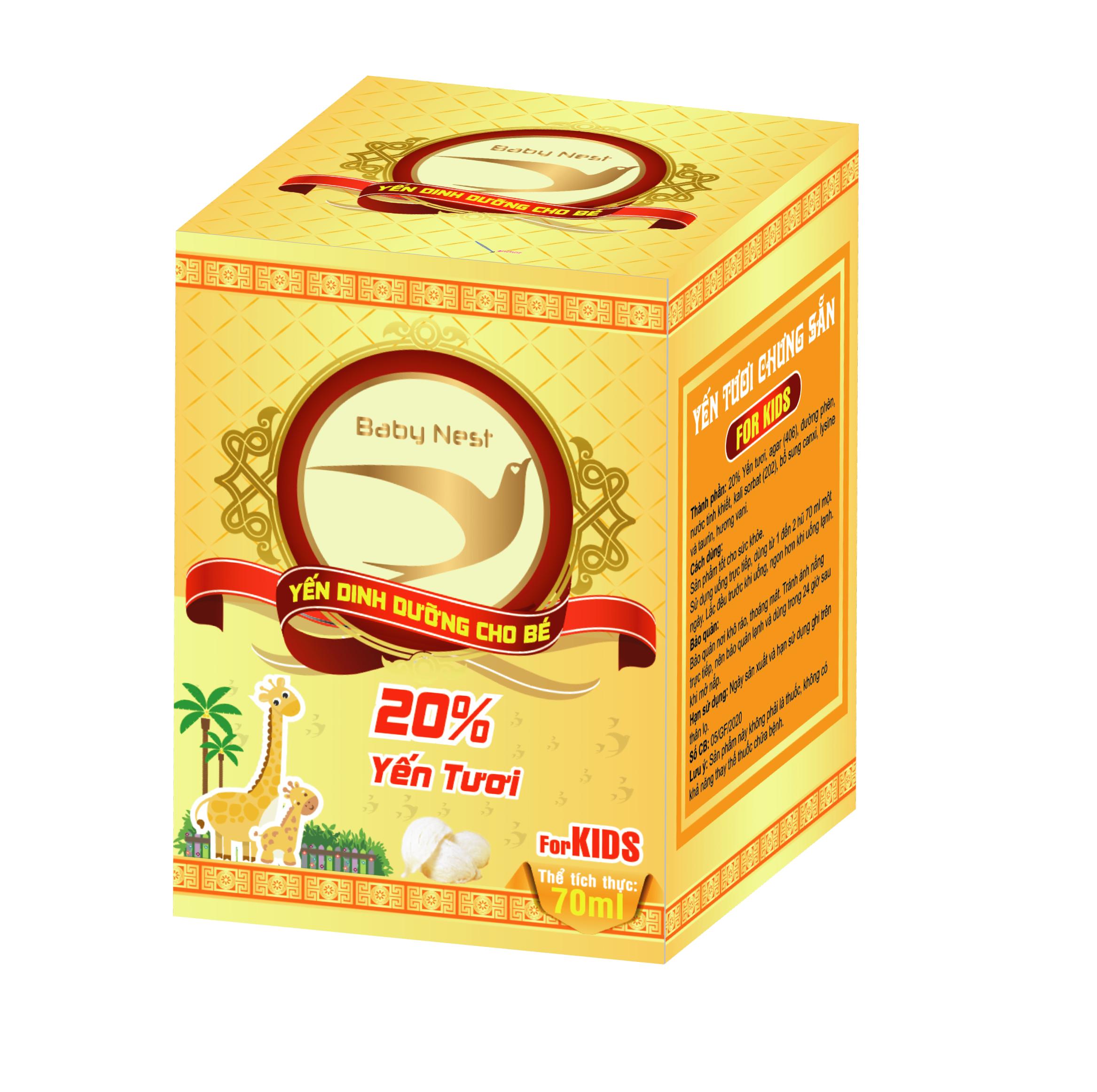 1 hũ Yến chưng cho bé Baby Nest