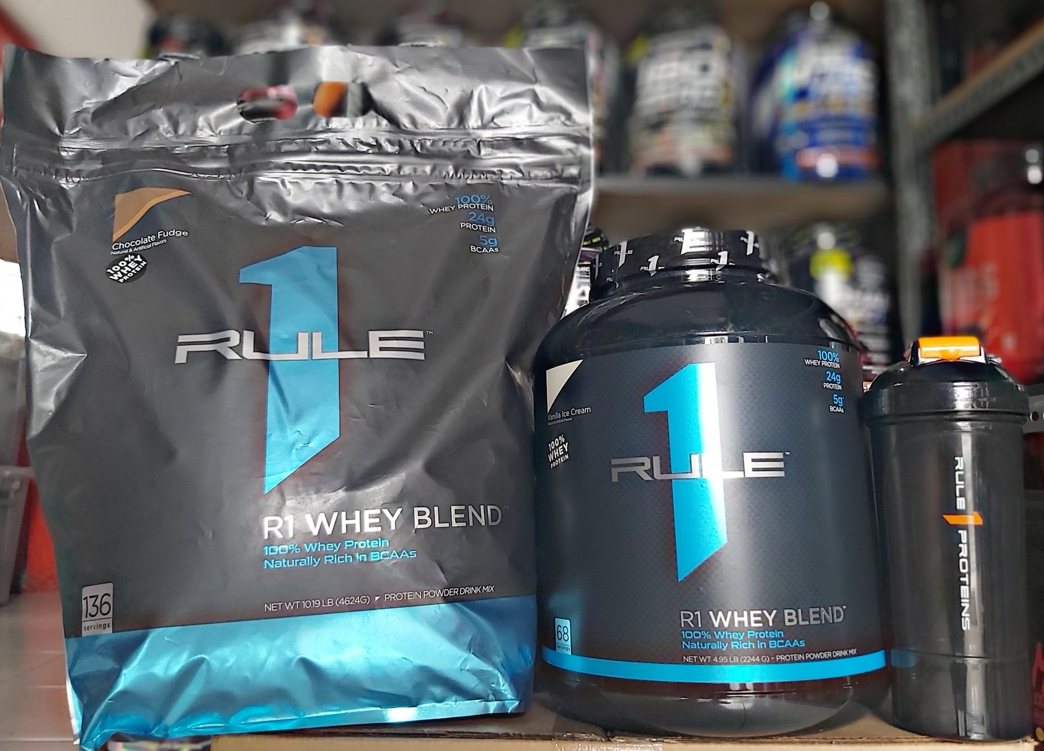 [HCM] RULE1 BLEND WHEY PROTEIN - SỮA WHEY PROTEIN TĂNG CƠ GIÁ RẺ