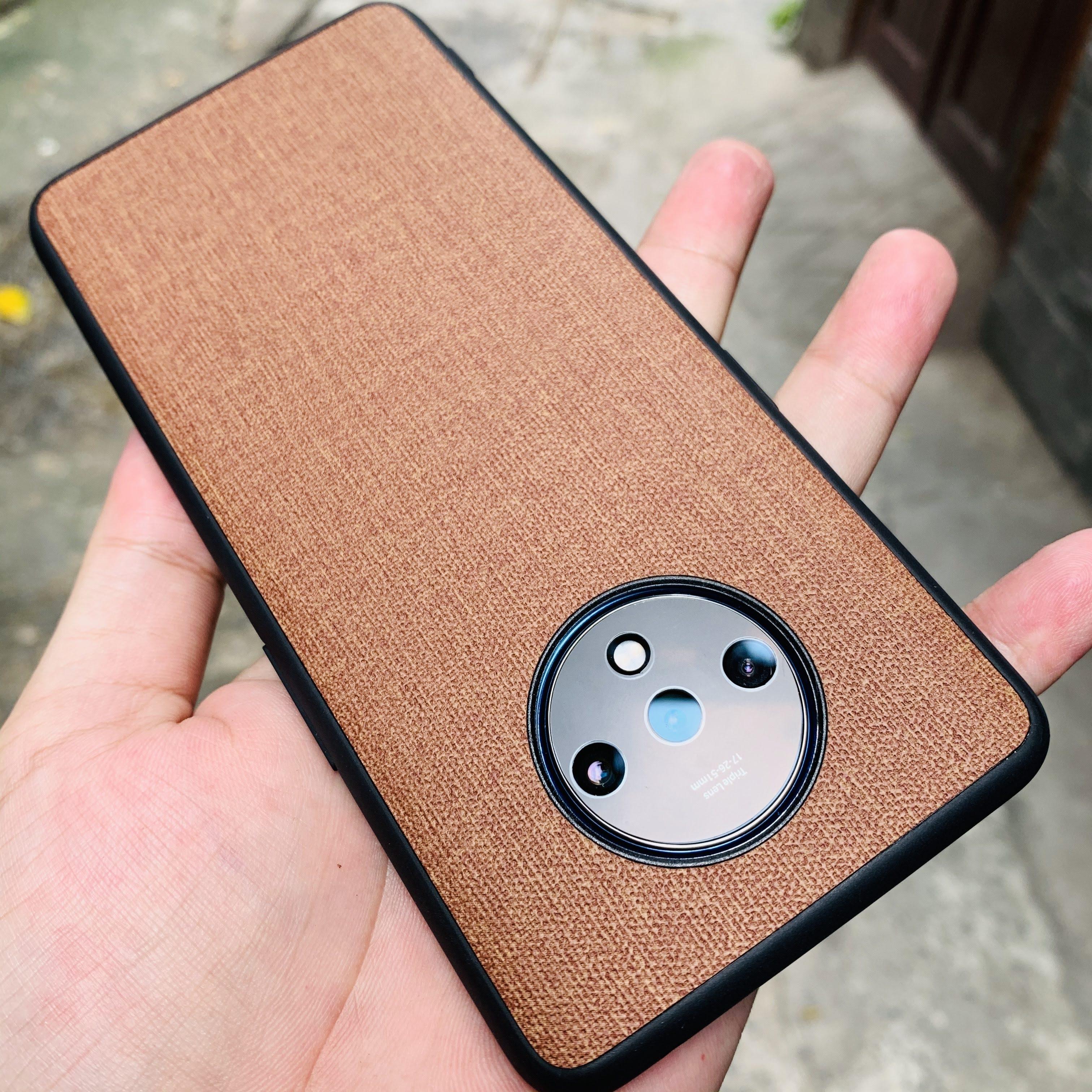 [HCM]Ốp lưng Oneplus 7T vân vải Jean nhiều màu