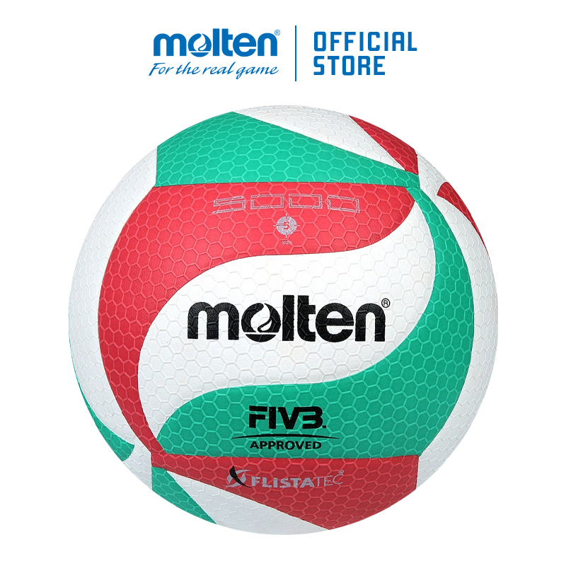 Bóng chuyền Molten V5M5000 - Tiêu chuẩn FIVB - Công nghệ FLISTATEC