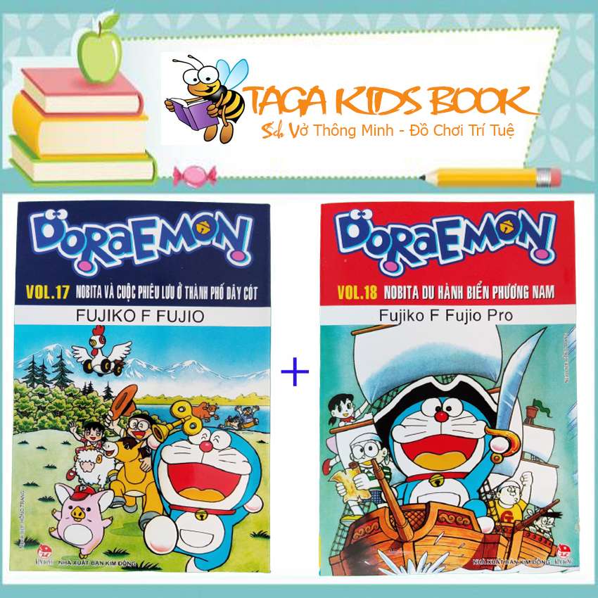 Combo truyện tranh Doraemon - Truyện Dài (Trọn Bộ 24 Cuốn)