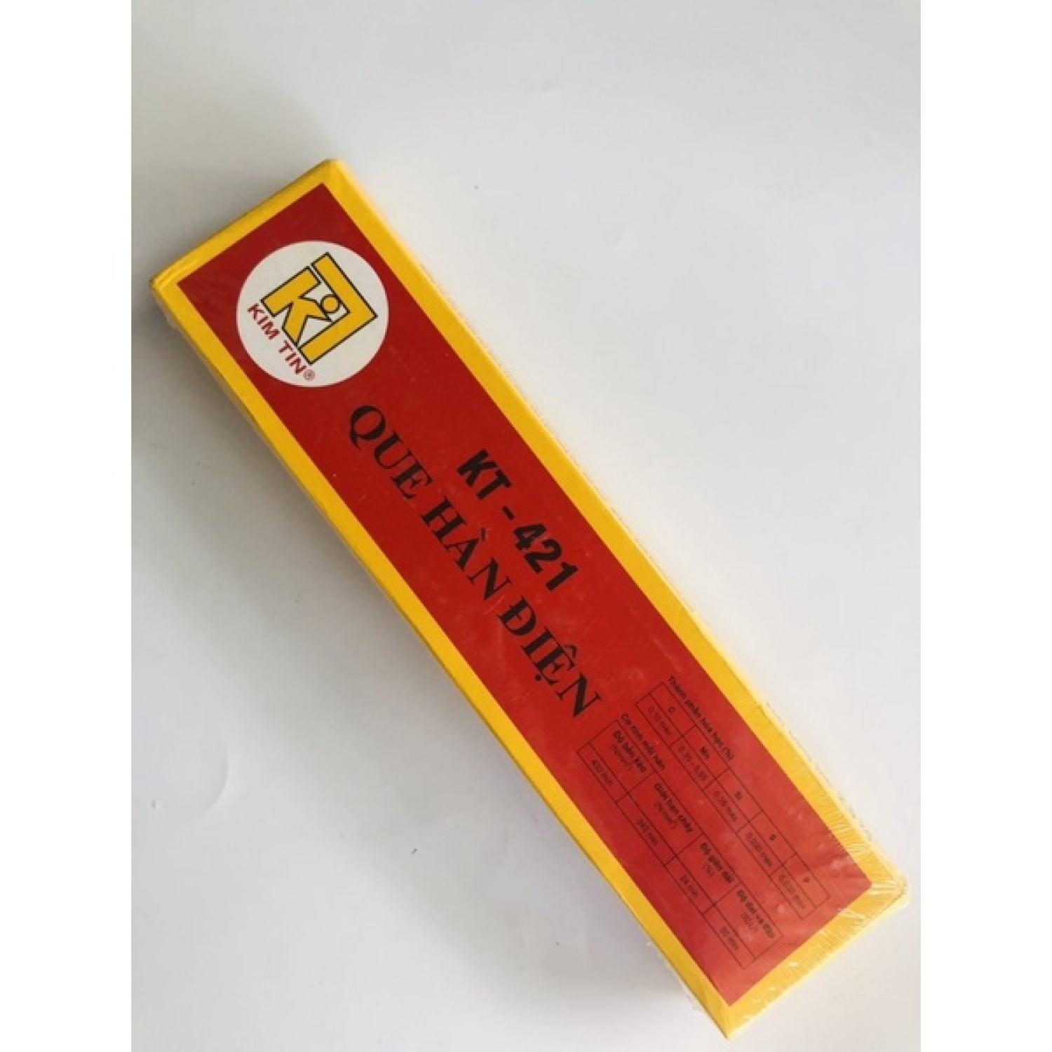 Que Hàn Sắt Kim Tín 2.5 ly ( Giá 1 Hộp 2,5kg)