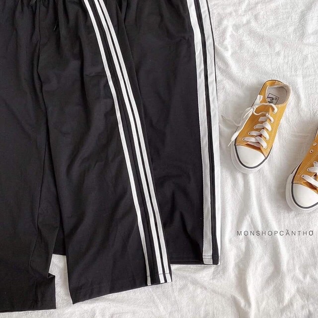 Quần culottes chạy 3 sọc