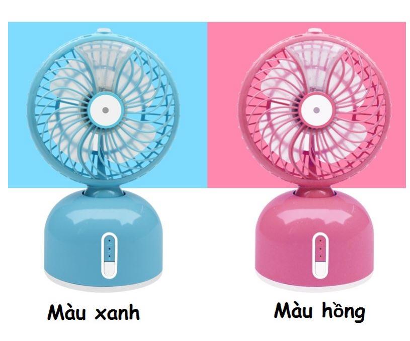 Quạt Phun Sương Mini Gía Rẻ ,Máy Phun Sương Mini, Máy Phun Sương Tạo Ẩm ,Quạt Điều Hòa Mini,Máy Điều Hòa Mini Làm Mát Không Khí-  BẢO HÀNH UY TÍN 1 ĐỔI 1